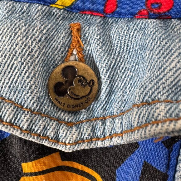 Vintage Mickey and Co Denim Jacket Patchwork - Picture 6 of 16